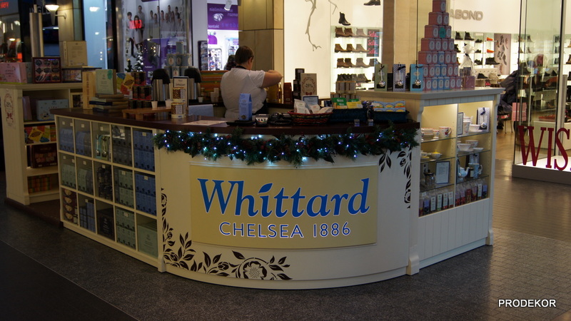 stoisko handlowe 'Whittard'